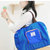 苏克斯时尚折叠包魔术便携式折叠购物袋大容量手提包挎包运动收纳包(蓝色【折叠包】)第2张高清大图