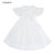 CaldiceKris（中国CK）披肩白色蕾丝连衣裙CK-FS3633(白色 140)第5张高清大图