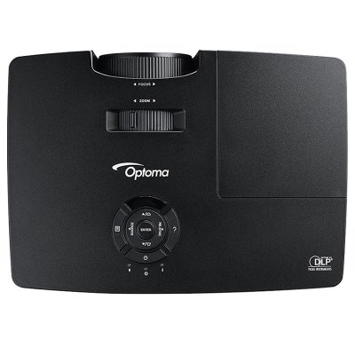 奥图码（Optoma）X402 投影仪4200流明高亮商务教学投影机支持3D 黑色【支持3D格式、内置扬声器、高动态节能、远程控制、安全密码保护】