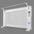 多朗碳晶电取暖器 家用节能电暖气片壁挂式对流电暖器2000W第2张高清大图