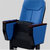 亿景鸿基 影院椅礼堂椅阶梯教室报告厅连排座椅会议椅(浅蓝色 YX10)第3张高清大图