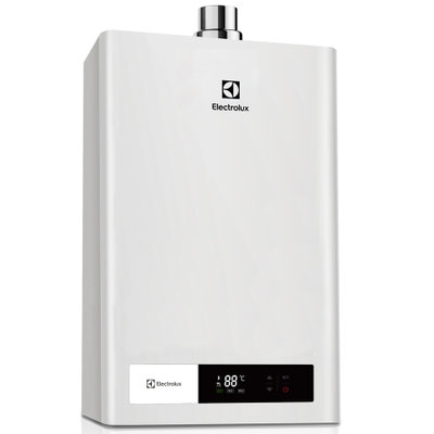 伊莱克斯(Electrolux) 16升 燃气热水器 变频水量伺服器 一键ECO模式 双温度预设 JSQ33-16ERA2S07