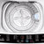 TCL 5.5公斤 波轮 洗衣机全自动 夜间洗 量衣进水 一键脱水5.5kg(亮灰色)XQB55-36SP(亮灰色 5.5公斤)第3张高清大图