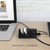 奥睿科（ORICO）SHC-U3/2 电脑USB3.0分线器一拖四笔记本支架式多接口集线器串口高速(4口USB2.0黑色--1米线长)第2张高清大图