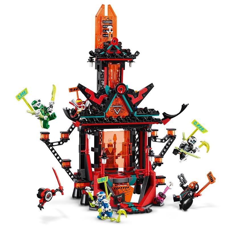 lego乐高幻影忍者系列帝国疯狂神殿71712拼插积木玩具