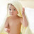 三利 纯棉纱布 A类标准 婴儿浴巾 柔软舒适毛巾被 吸湿透气裹巾抱被 新生儿盖毯(浅黄色)第2张高清大图