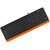 双飞燕 FK10 键盘台式笔记本外接办公家用 薄膜usb有线 橙色第3张高清大图