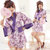 日式和服 台湾制服诱惑性感情趣内衣日本和服 变装秀制服诱惑情趣睡裙 情趣内衣(紫色)第3张高清大图