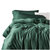 简约60支长绒棉贡缎纯色四件套 全棉纯棉床单被套北欧风1.8m床品(床单款 AB039 橄榄绿)第5张高清大图