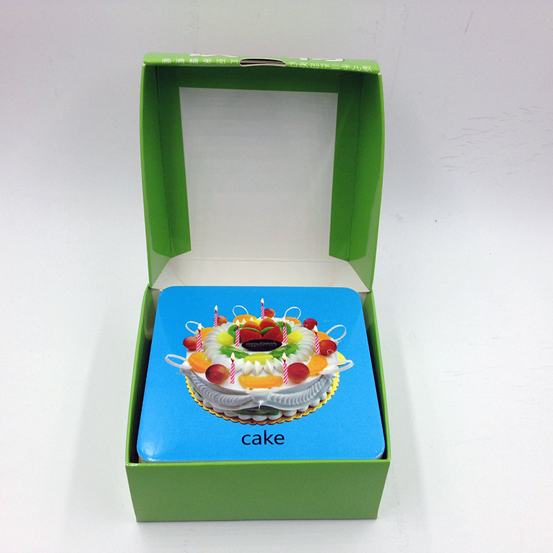 幼儿启蒙认知卡认物三字儿歌注音生活用品视觉大图卡启蒙大卡绘本图书