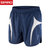 spiro 夏季运动短裤男女薄款跑步速干透气型健身三分裤S183X(深蓝/白 XS)第2张高清大图