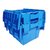 苏识 DGZZ2 带盖周转箱 600×400×315mm ( 颜色：蓝色) 物流箱斜插箱加厚配送箱第4张高清大图