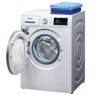 西门子洗衣机XQG70-WM10N0600W  7公斤 变频 滚筒 新一代变频科技 洗衣从此净、静、劲