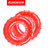 狂神透明橡胶握力圈带按摩50KG握力器两只装(红色)第4张高清大图