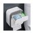 厕所卫生间纸巾盒置物架家用挂壁式收纳用具浴室手机支架卫生巾盒(粉色)第2张高清大图