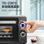 松下（Panasonic）家用电烤箱 小型电烤箱 烘焙电烤箱 NT-H900第5张高清大图