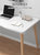 电脑桌台式家用书桌简约办公桌学习桌卧室桌子简易小型学生写字桌(70*40*73CM暖白色【稳固款】单桌)第5张高清大图
