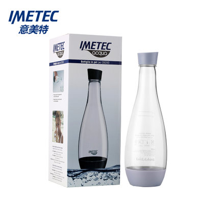 意美特（IMETEC）气泡水机家用便携式苏打水机商用DIY自制饮料机HR181 真快乐厨空间(黑色 默认)