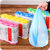垃圾袋包装随机A278 彩色一次性点断式垃圾袋厨房塑料袋150只大号垃圾袋lq5008(一代黄色)第4张高清大图