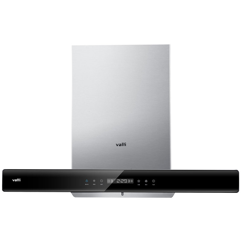 华帝vatti烟灶套餐cxw270e660ahjztbh838b1塔型烟机银燃气灶黑