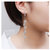 ARMASA阿玛莎925银花朵流苏长款耳吊仙女风范长款晚宴聚会时尚风(银色)第4张高清大图