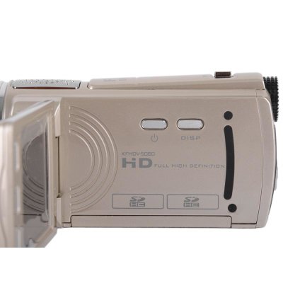 康佳（KONKA）KFHDV-5080数码摄像机 500万像素COMS成像 8倍数码变焦 3英寸23万像素液晶屏 H.264高清视频编码功能