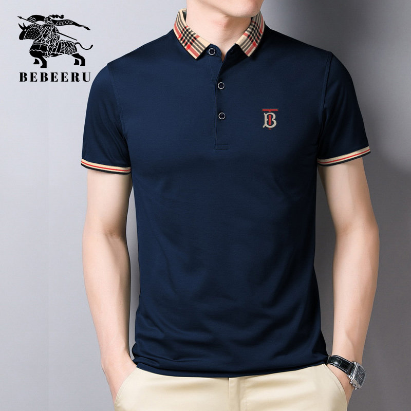 保罗衫polo衫男短袖t恤夏季有领衣服男士翻领半袖男装冰丝体恤wlxf850