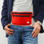 MASCOMMA 贴身腰包证件包护照包 防盗腰包BS01006(红色)第5张高清大图