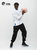 AJ23篮球帽衫背心男纯棉透气健身无袖安东尼连帽篮球训练背心球衣(玩家字母背心黑色 M（160-170高，95-115斤）)第4张高清大图