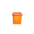 西派珂/CMCPACK 迷你方形塑料储物盒密封盒杂粮茶叶盒冰箱保鲜收纳盒(颜色随机2个 容量230ml)第5张高清大图
