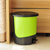 5.5L脚踏式环保垃圾桶/卫生桶(绿色)第3张高清大图