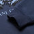 Armani Exchange 男士连帽长袖卫衣运动衫 3LZMAQ ZJ5UZ(1596 太空蓝色 XL)第7张高清大图