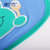 【康贝方】婴儿口水巾男女宝宝口水巾 防水新生儿口水巾#1609(绿色 1-3岁)第3张高清大图