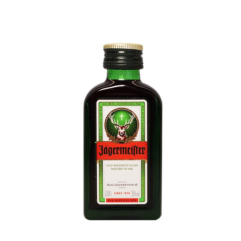 35°野格(jagermeister)洋酒 德國原裝進口聖鹿利口酒力嬌酒(野格40ml