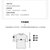 KS粉红豹刺绣印花短袖T恤FHB11011(白色 均码)第5张高清大图