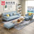 曲尚（Qushang）8815 小户型布艺沙发现代简约客厅沙发整装家具可拆洗北欧沙发(双扶手单人位)第5张高清大图