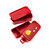 日本阿司倍鹭ASVEL 月兔双层饭盒 便当盒 日式餐盒 可微波炉加热 塑料分隔餐盒 国美厨空间(红色 620ml)第2张高清大图
