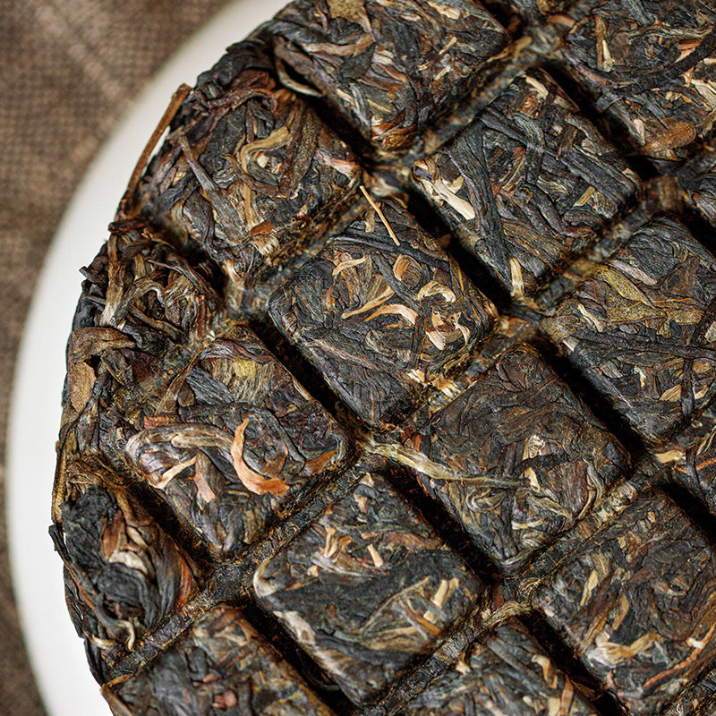 五虎云南普洱茶叶生茶饼地界古树茶生普茶100g