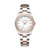 宝柏士（BLWRX）超薄夜光BL126300钢壳钢带女款手表(间金镶石贝面)第2张高清大图