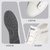 Zero零度男鞋2021新品板鞋男士小白鞋时尚休闲皮鞋子(黑色 38)第3张高清大图