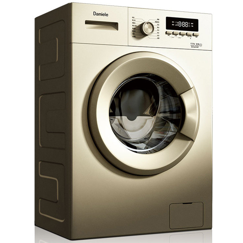 达米尼damielexqg851202dbc85公斤变频滚筒洗衣机维多利亚金
