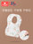 科巢婴儿一次性围兜宝宝口水巾防水围嘴便携饭兜儿童免洗防脏神器(莫卡叶40片【单片加厚独立装】 默认版本)第3张高清大图