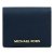 MICHAEL KORS 迈克·科尔斯 MK 女士皮质短款钱包钱夹32T4GTVF2L(深蓝色)第5张高清大图