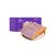 鲨鱼菲特 紫薯全麦面包无糖精整箱吐司早餐懒人营养饱腹零食品第5张高清大图
