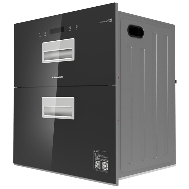 万和vanwardztd100qe5l100升嵌入式消毒柜二门二抽