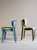 北欧家用塑料餐椅子简约休闲靠背椅子时尚塑胶书桌洽谈椅户外凳子(孔雀蓝 默认版本)第5张高清大图