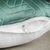 英爵居家枕头靠枕舒适纤维枕头单人枕芯花草枕(冰丝乳胶充棉单边-绿色)第4张高清大图