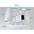 TCL KYR-35/KY 1.5匹 钛金移动空调 机房厨房窗机家用冷暖一体机(白色 1.5匹)第5张高清大图