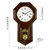 汉时(Hense)欧式复古实木机械挂钟中式客厅创意古典装饰摆钟HP31(板栗色楸木罗马面)第2张高清大图