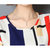 VEGININA 韩版宽松显瘦圆领时尚打底衫 9603(C1 3XL)第4张高清大图
